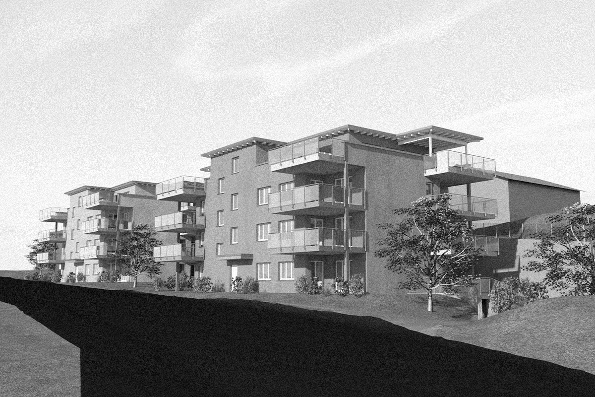 Bebauungsstudie in Mörschwil